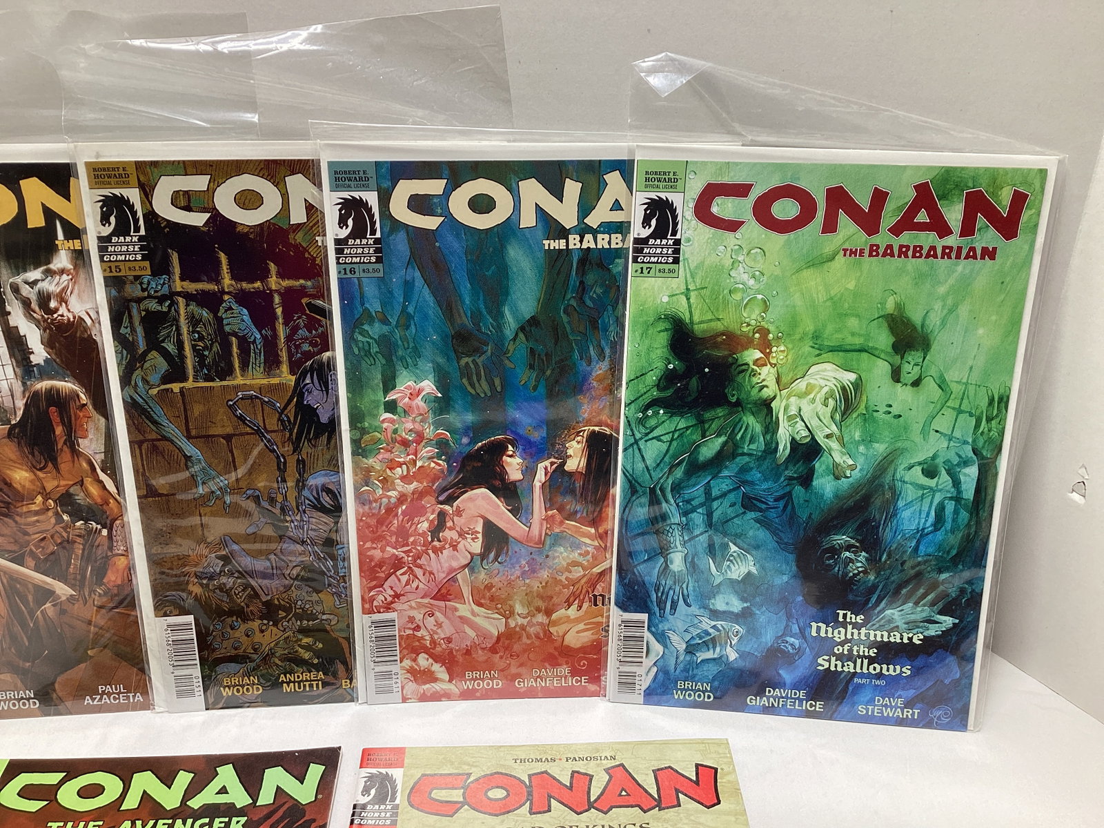 Seven Conan the Barbarian Dark Horse Comic Books - 3