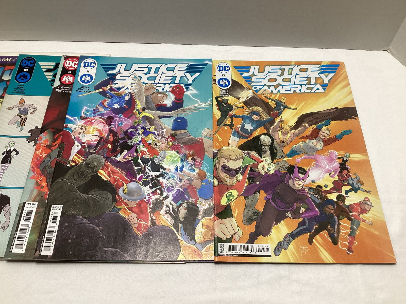 Seven Justice Society of America DC Comic Books - 2