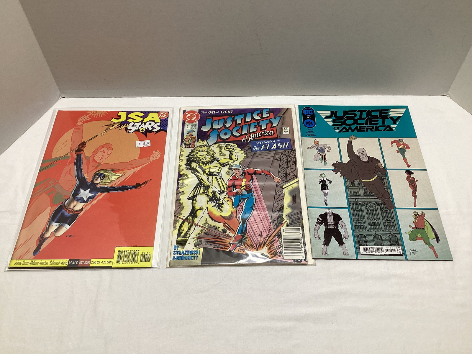 Seven Justice Society of America DC Comic Books - 4