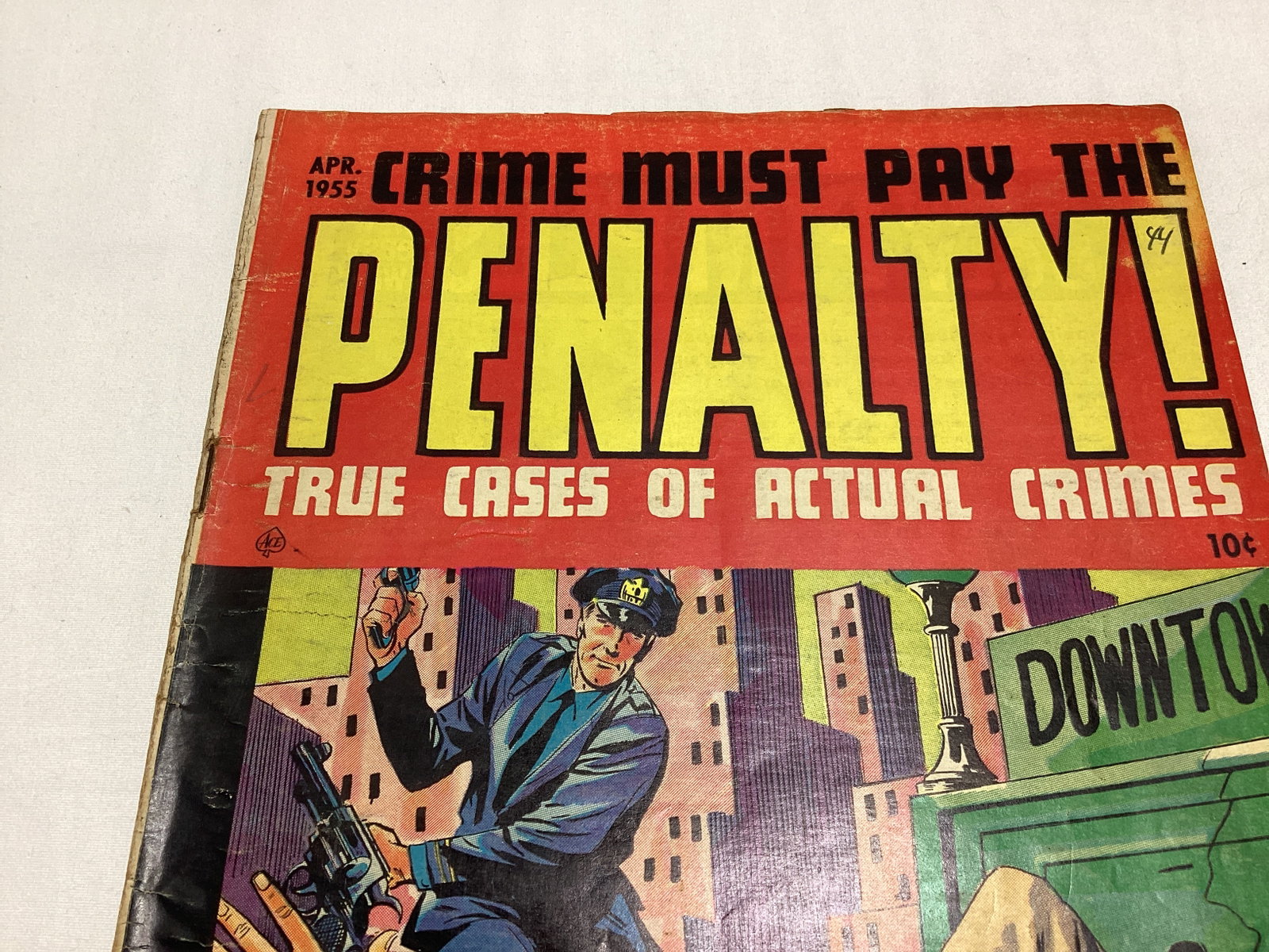 Crime Must Pay the Penalty 44 Ace Comic Book - 2