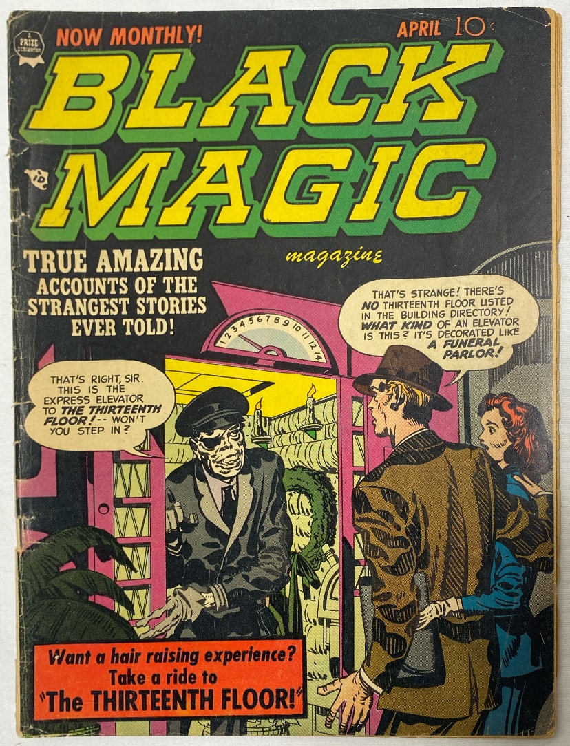 Black Magic Magazine 5 Prize Comic Book (1 of 8)