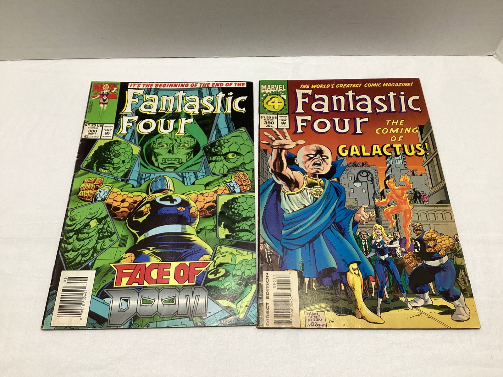 Six Fantastic Four Marvel Comic Books - 2