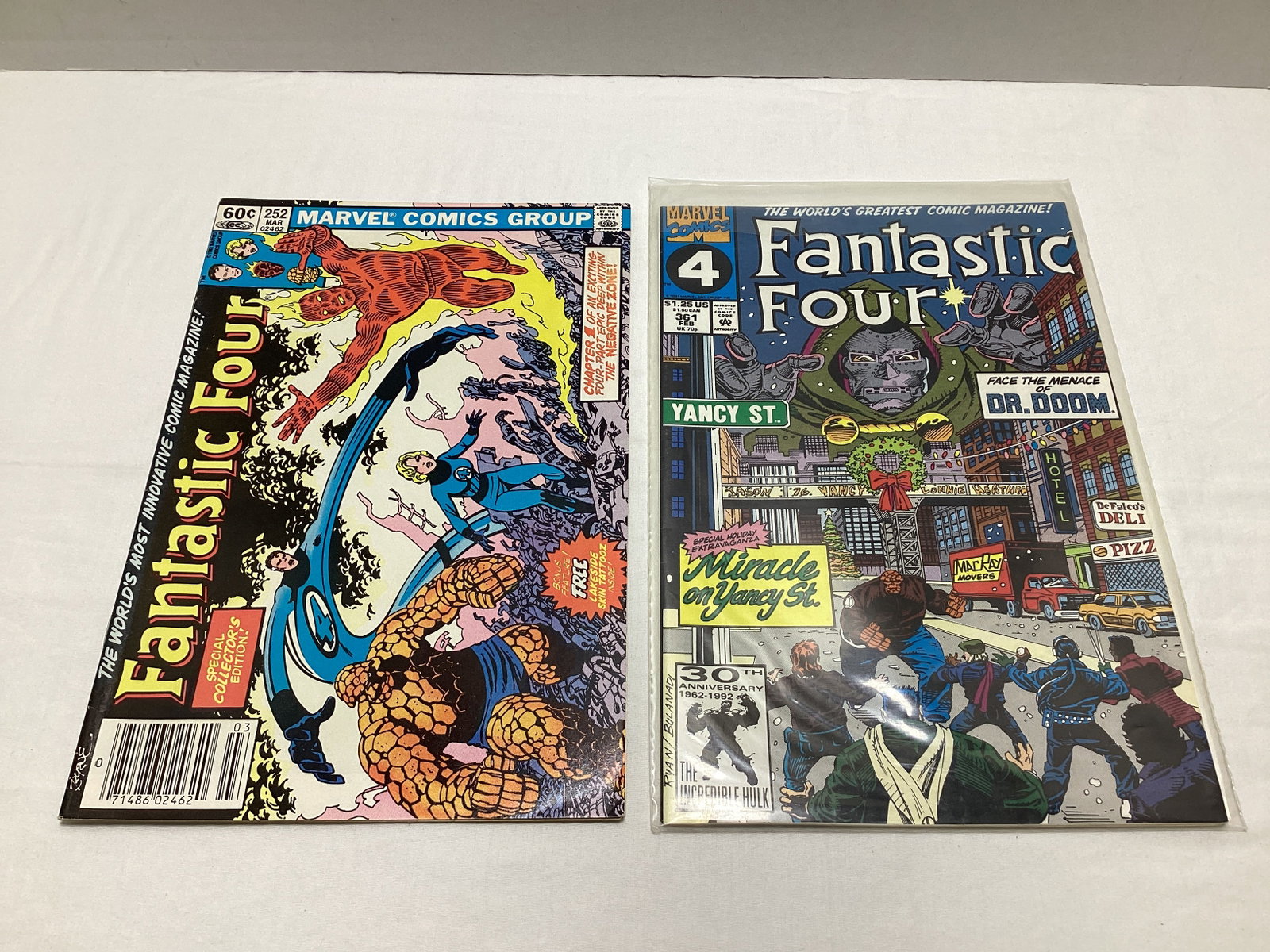Six Fantastic Four Marvel Comic Books - 4