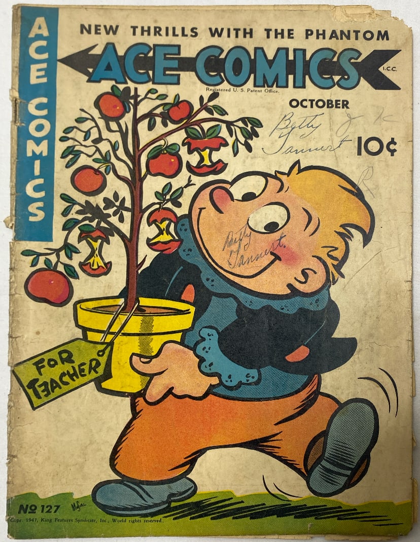 Ace Comics 127 King Comic Book: 1947, please preview and see all photos for condition