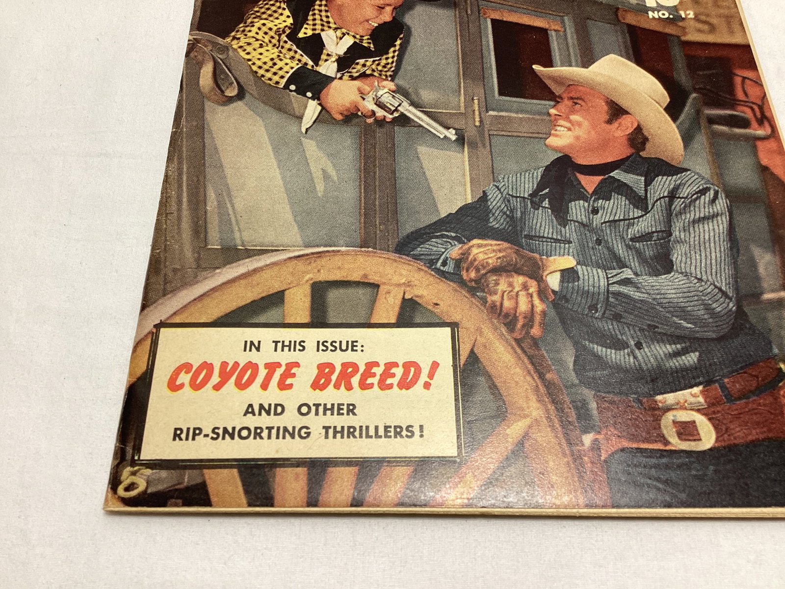Rocky Lane Western 12 Fawcett Comic Book - 4