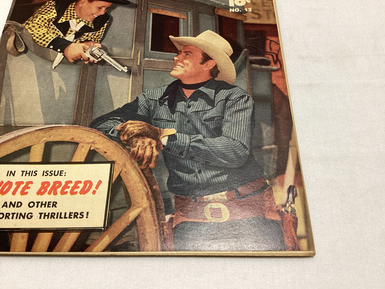 Rocky Lane Western 12 Fawcett Comic Book - 5