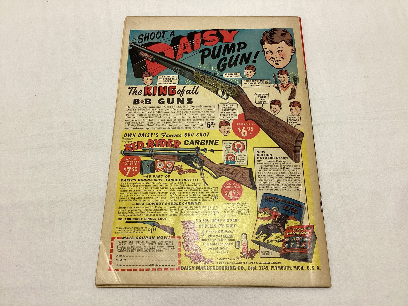 Rocky Lane Western 12 Fawcett Comic Book - 8