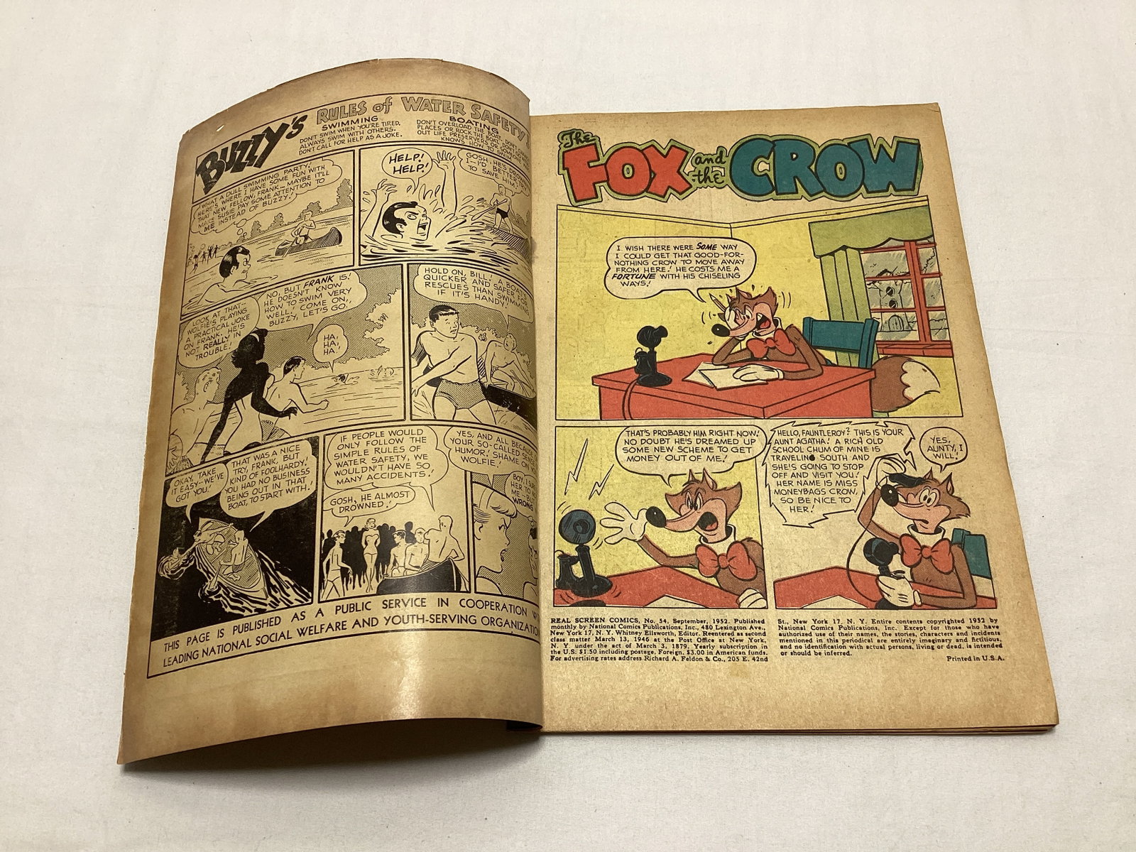 Real Screen Comics 54 DC Comic Book - 6