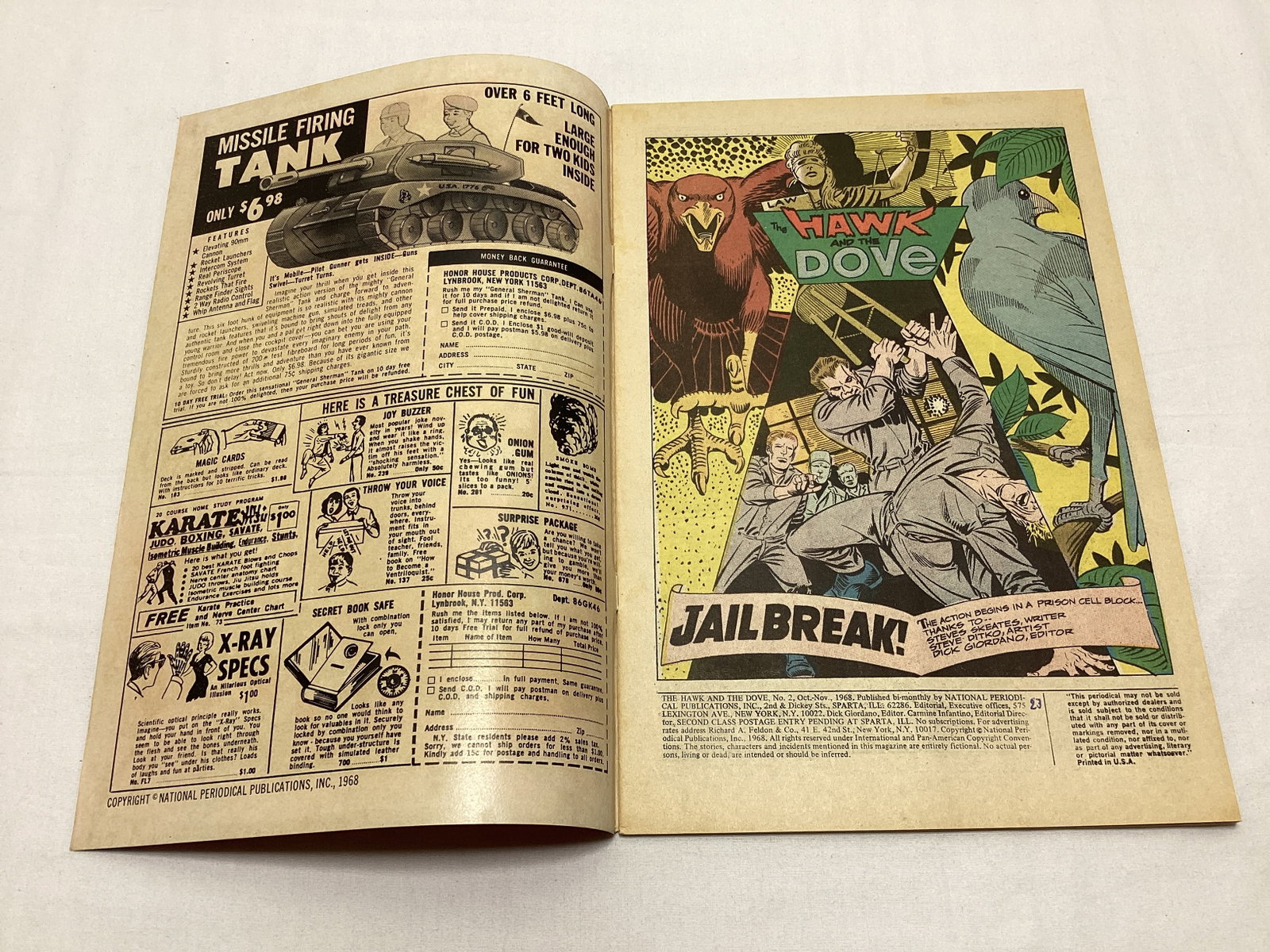Hawk and Dove 2 DC Comic Book - 6