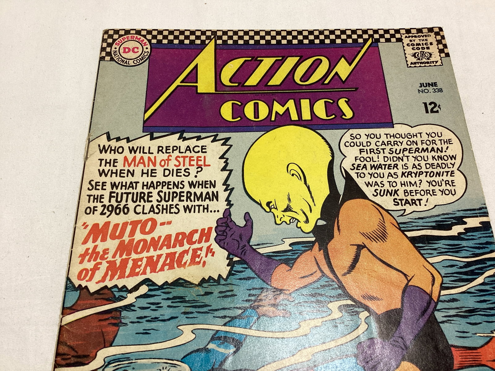Action Comics 338 DC Superman Comic Book - 2
