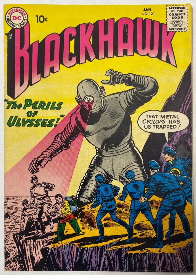 Blackhawk 120 DC Comic Book (1 of 8)