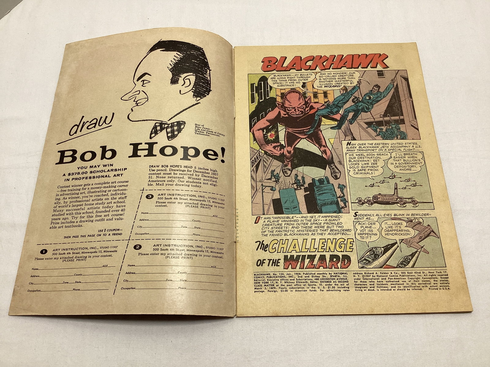 Blackhawk 120 DC Comic Book - 6