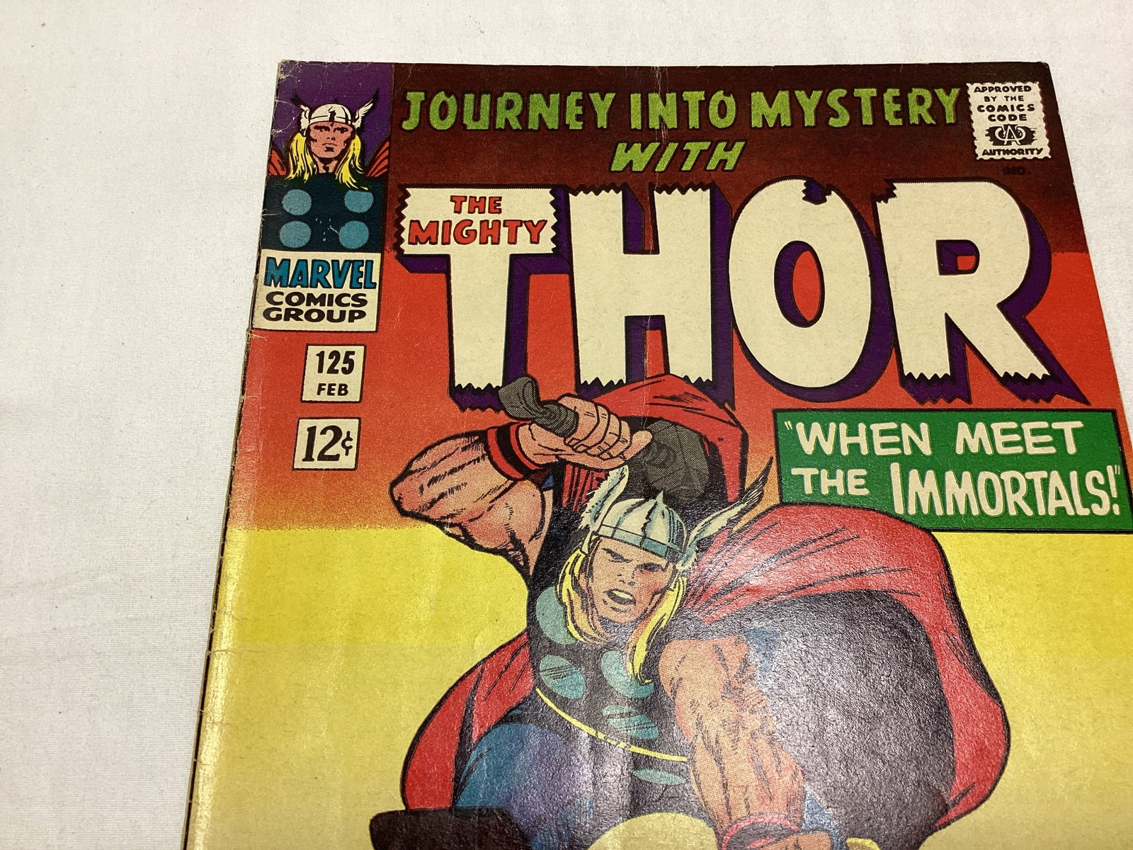 Journey Into Mystery 125 Marvel Thor Comic Book - 2