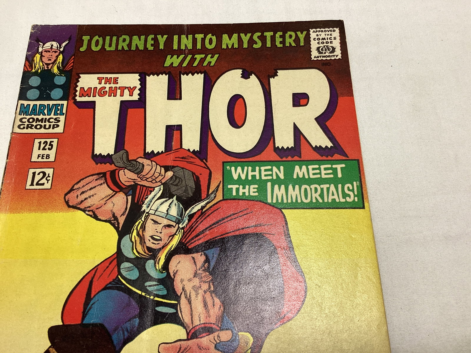 Journey Into Mystery 125 Marvel Thor Comic Book - 3