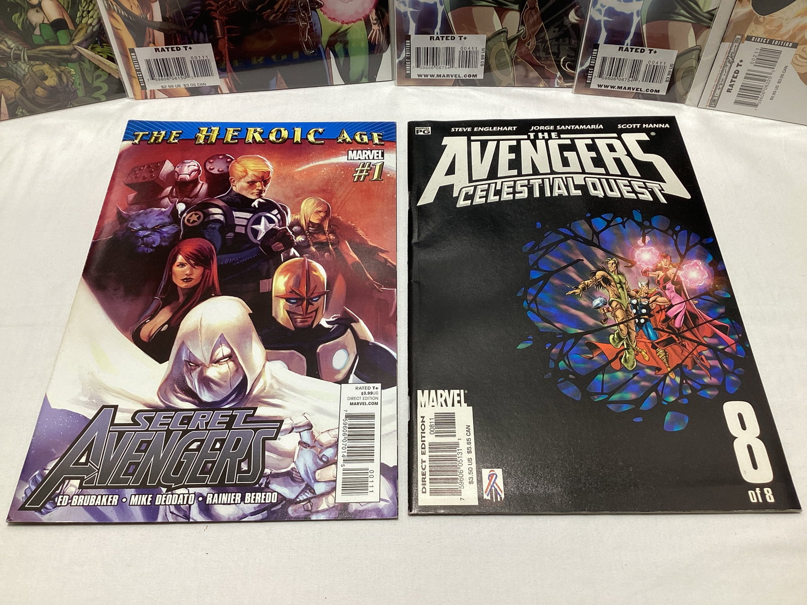 Seven Avengers Marvel Comic Books - 2