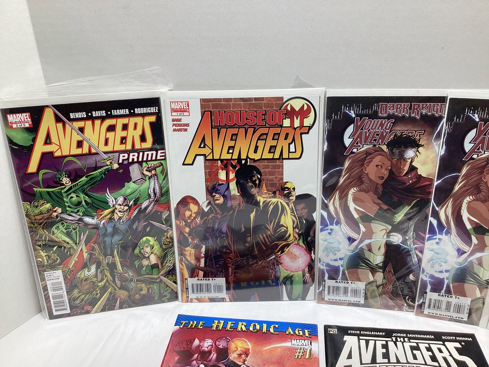 Seven Avengers Marvel Comic Books - 4