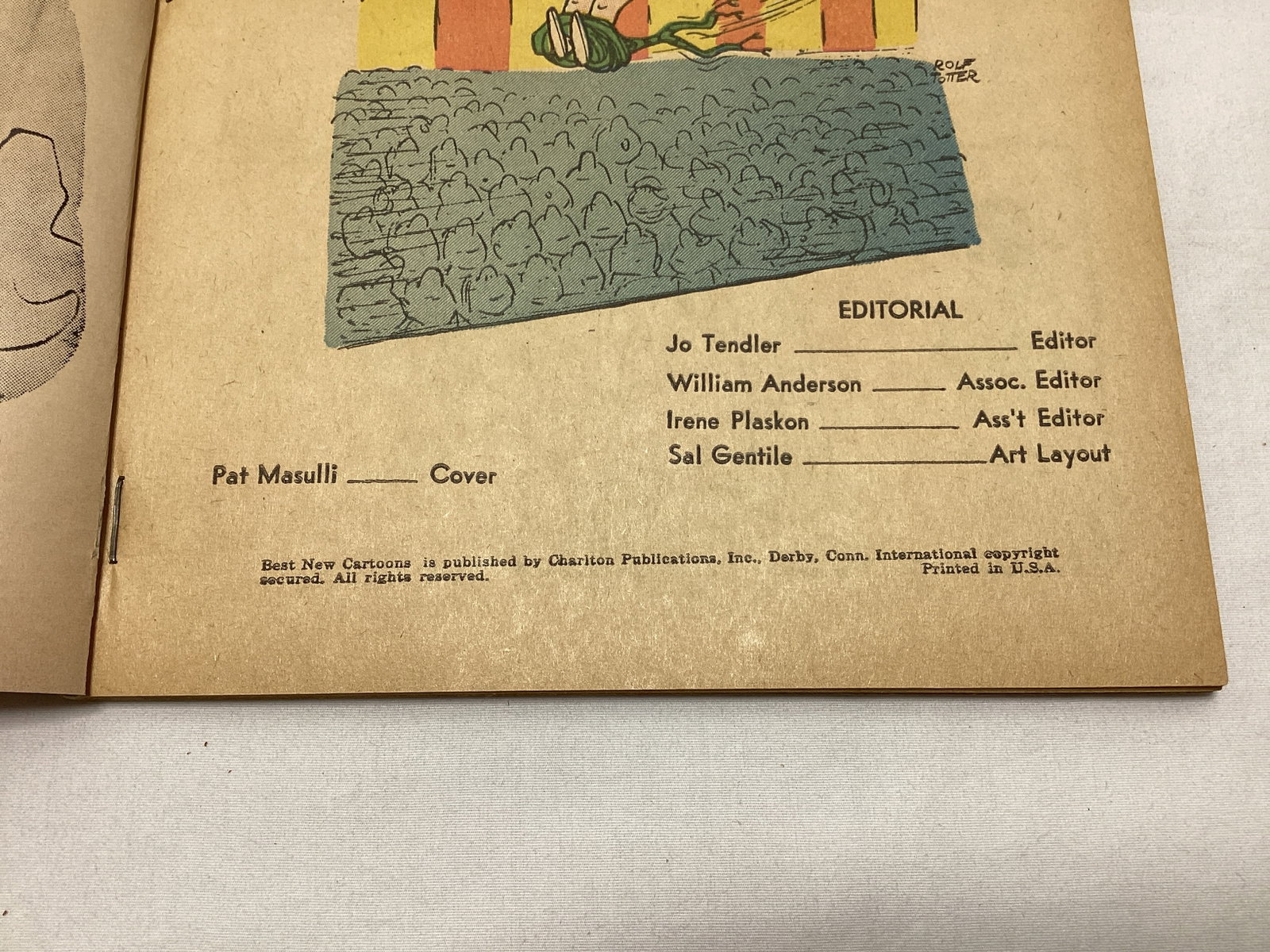 Best New Cartoons 1 Charlton Comic Book - 7