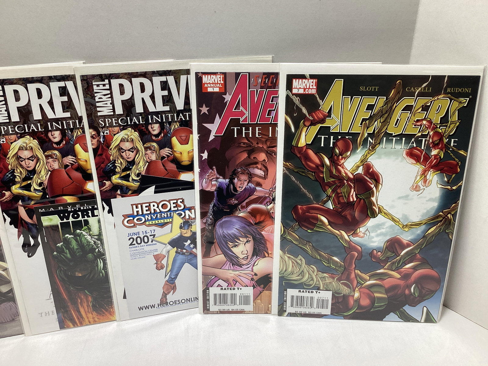 Seven Avengers Marvel Comic Books - 2