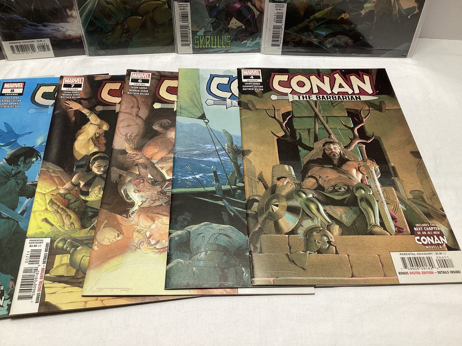 12 Conan the Barbarian Marvel Comic Book - 4