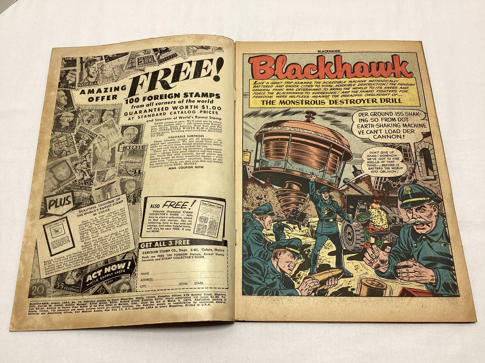 Blackhawk 79 Quality Comic Book - 6