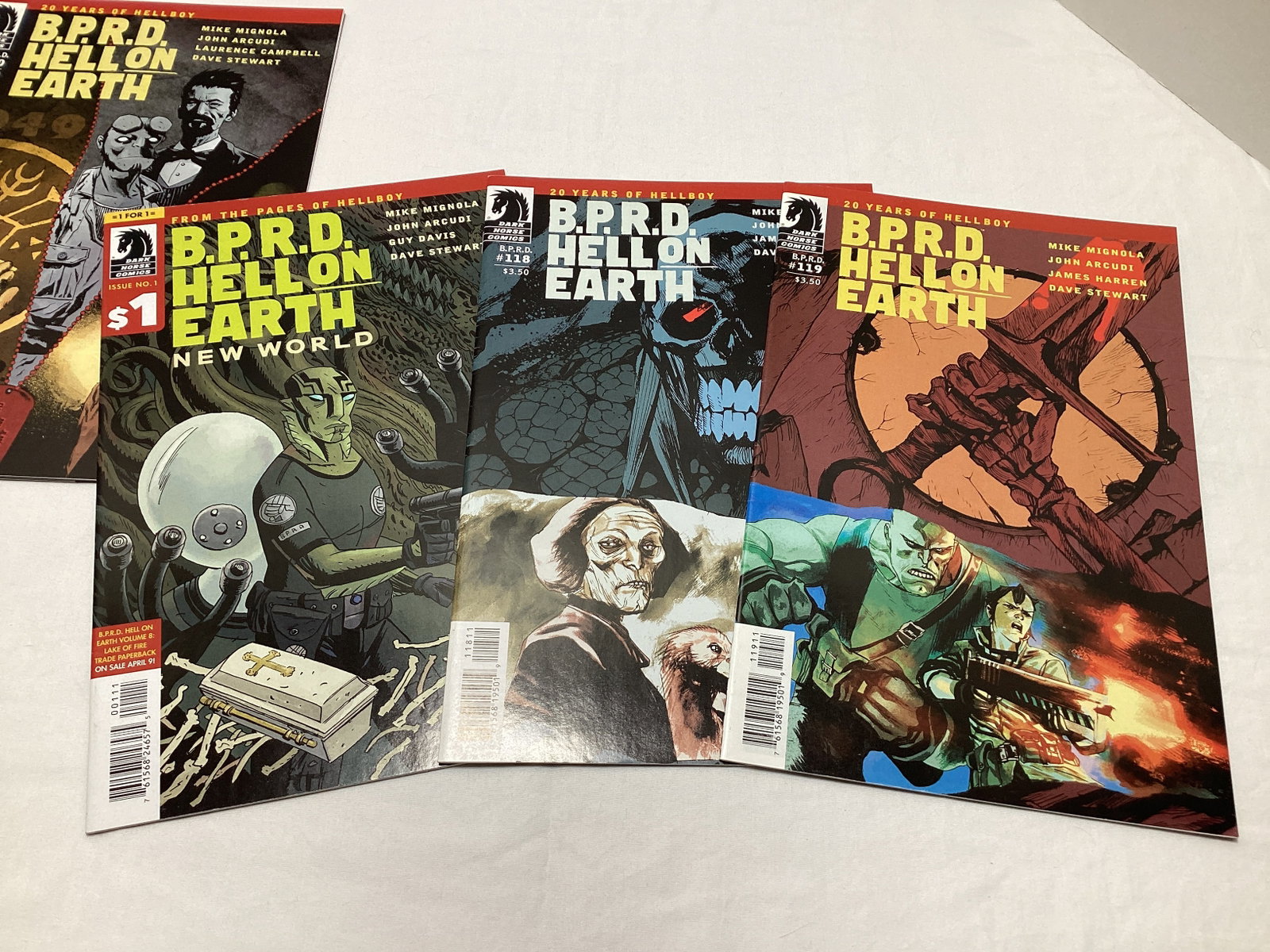 Five BPRD Hell on Earth Dark Horse Comic Books - 2