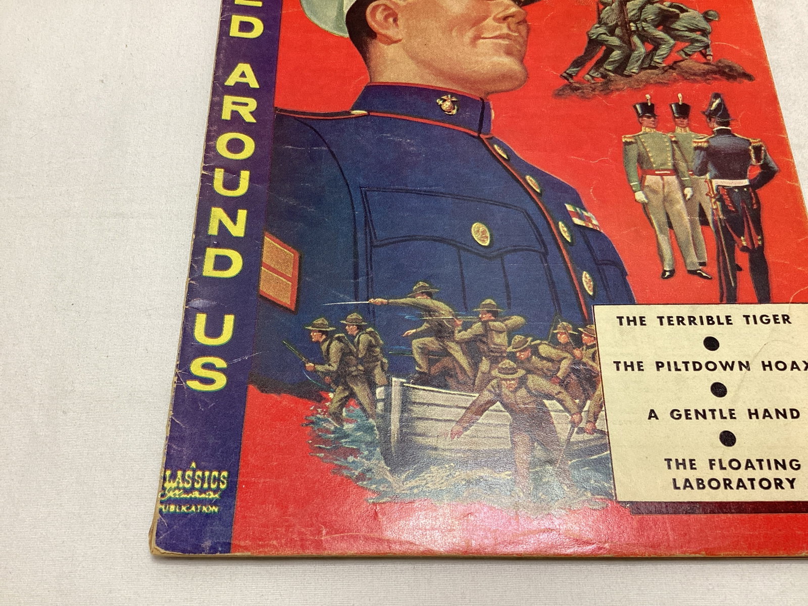 The World Around Us 11 The Marines Classics Illustrated Comic Book - 4
