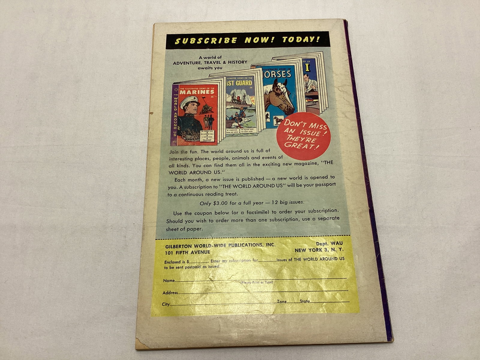 The World Around Us 11 The Marines Classics Illustrated Comic Book - 8