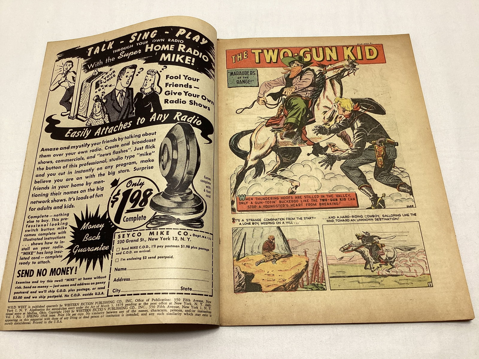 Wild West 1 Comic Book - 6