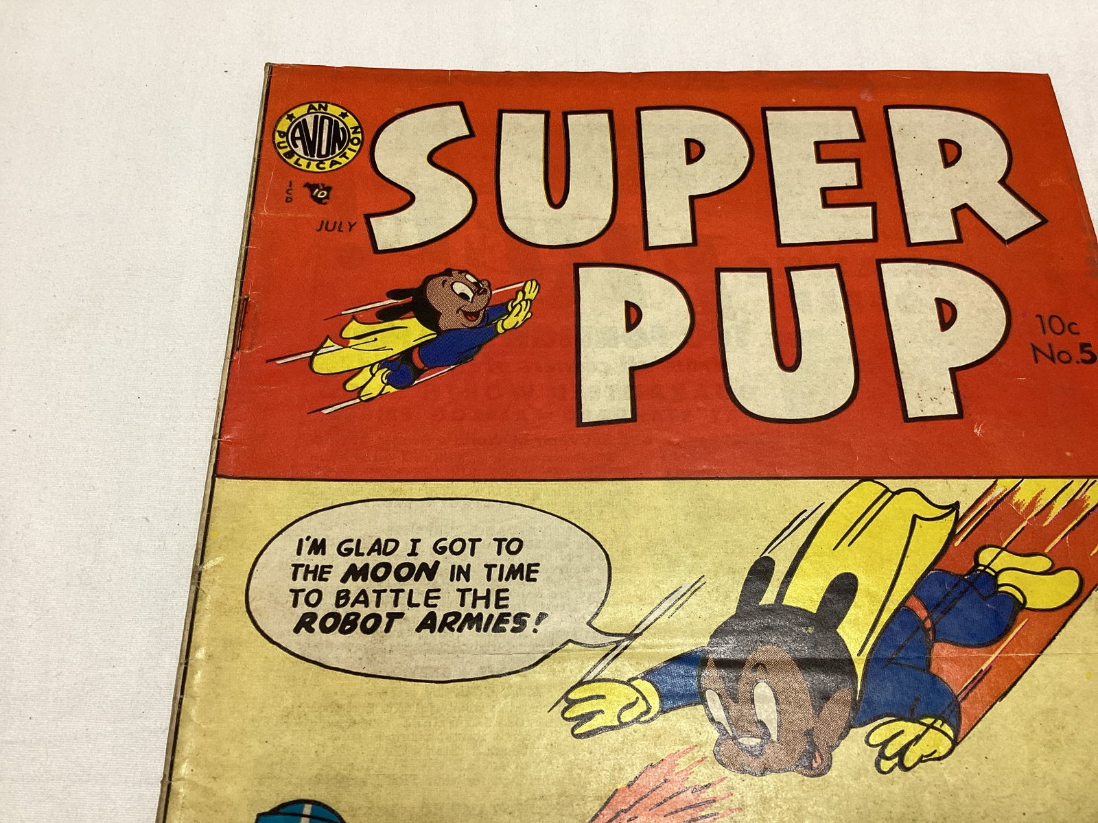 Super Pup 5 Avon Comic Book - 2