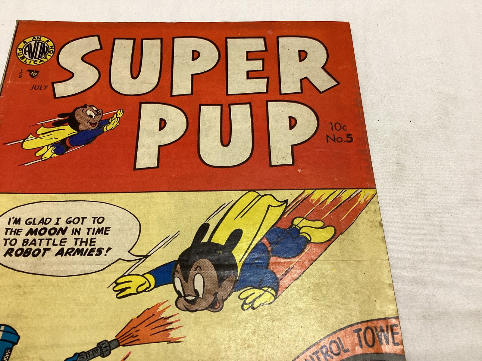 Super Pup 5 Avon Comic Book - 3