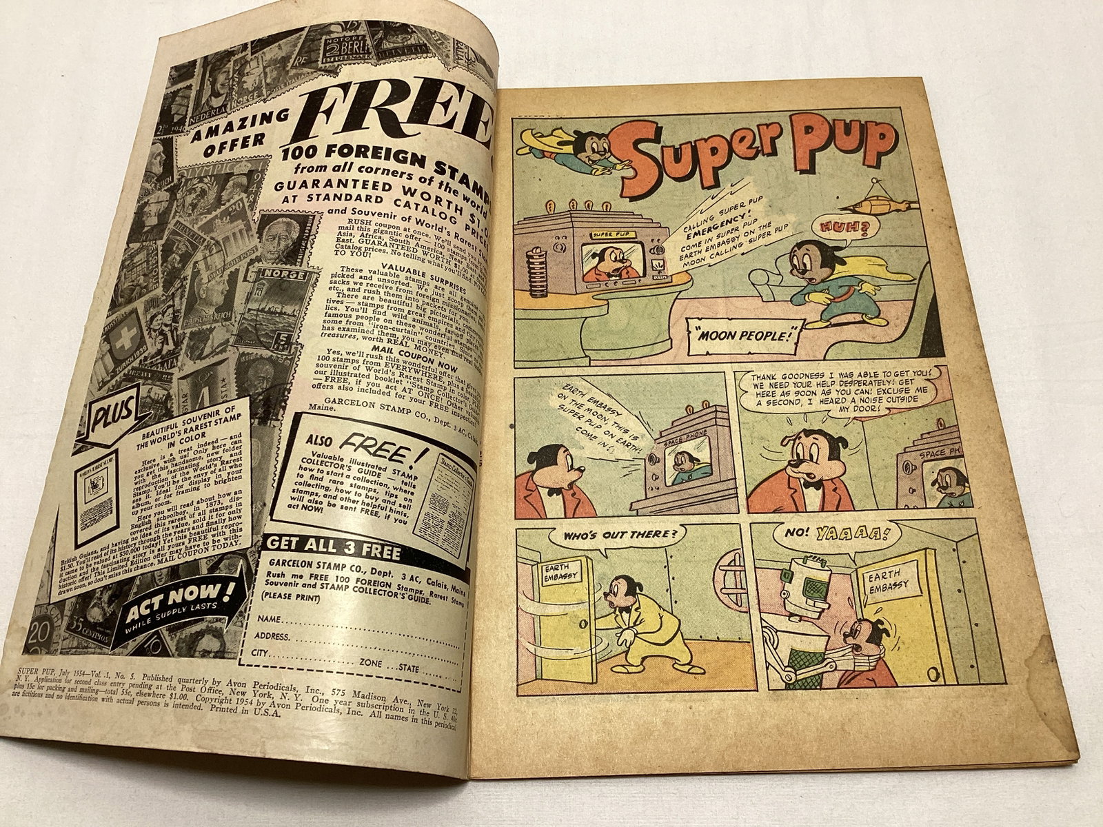Super Pup 5 Avon Comic Book - 6