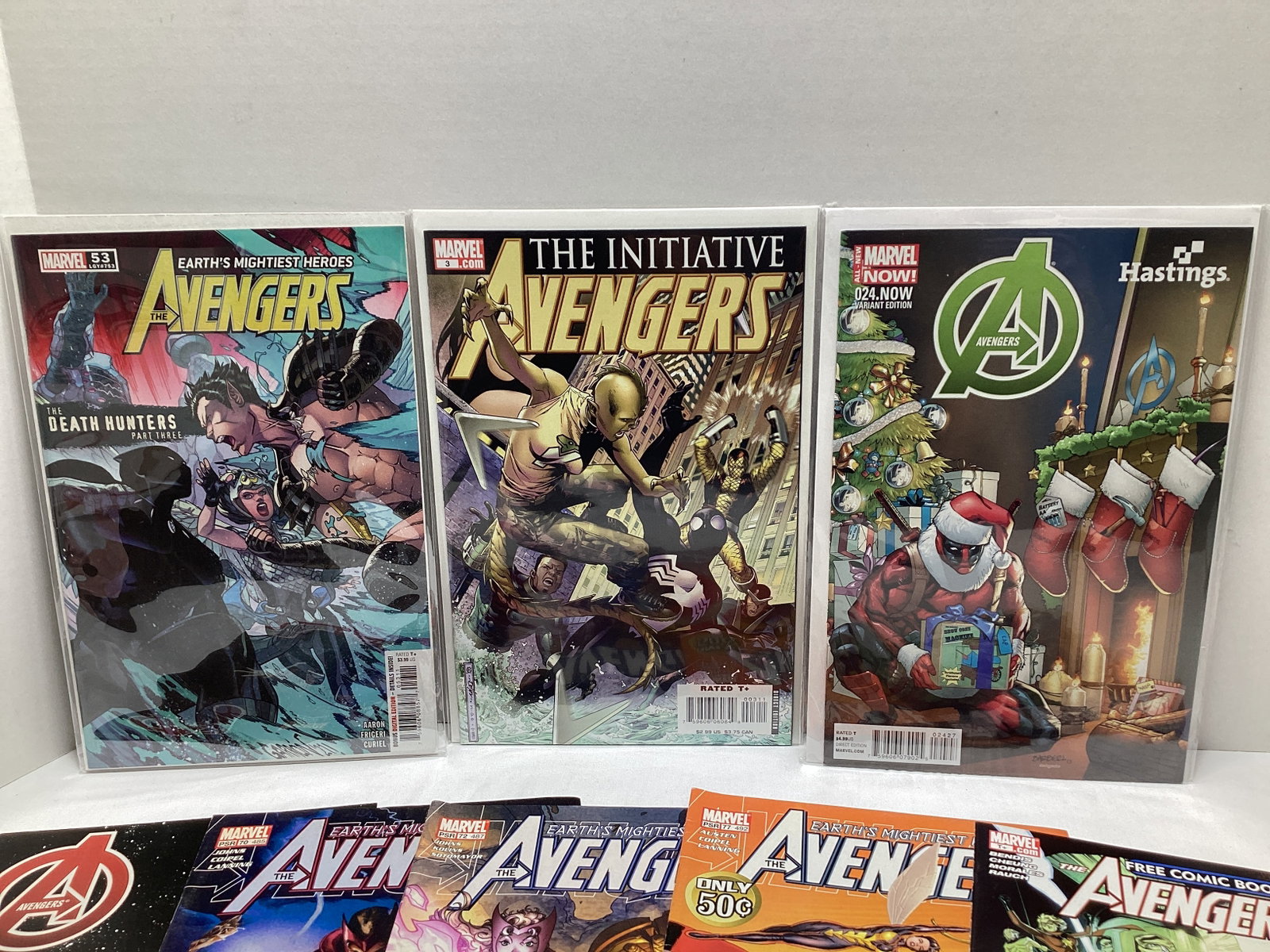 Eight Avengers Marvel Comic Books - 2