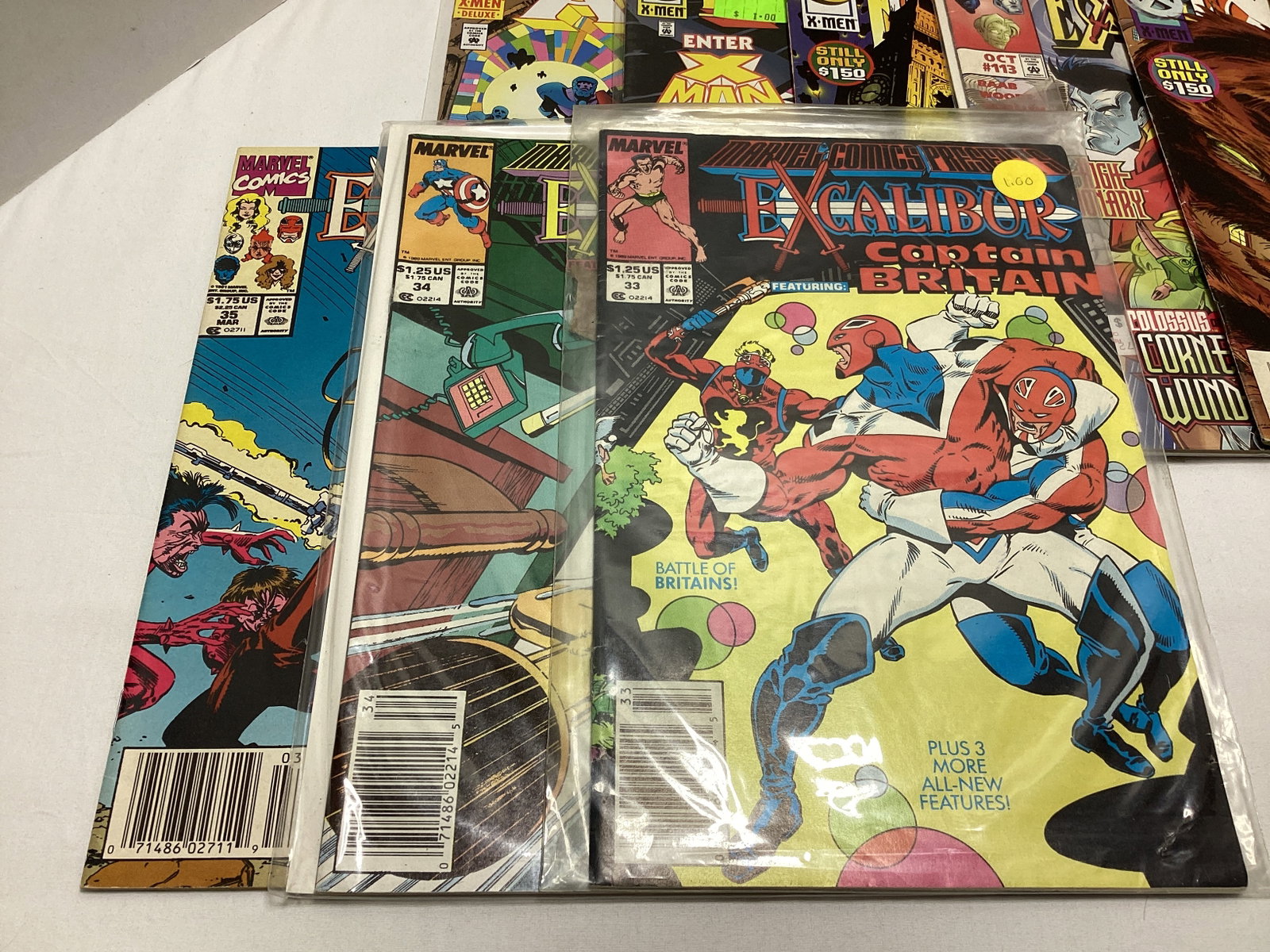 12 Excalibur Marvel Comic Books - 3