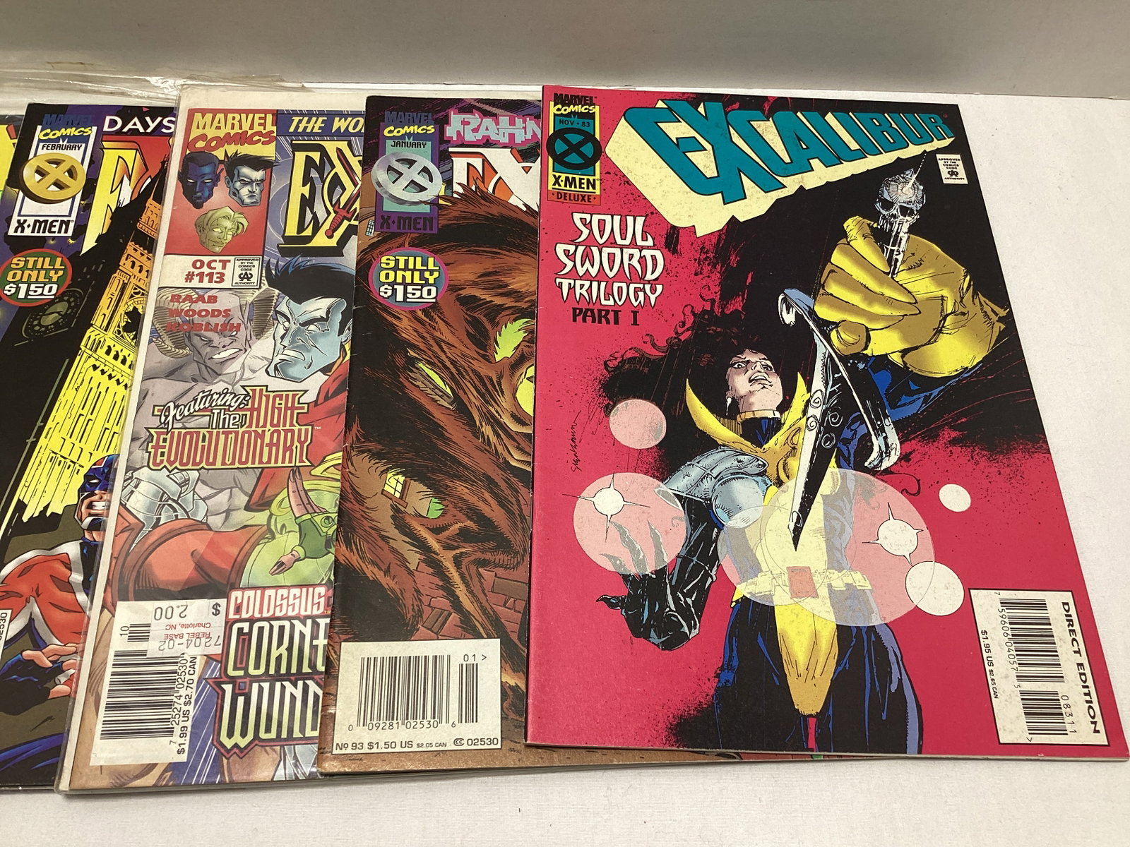 12 Excalibur Marvel Comic Books - 4