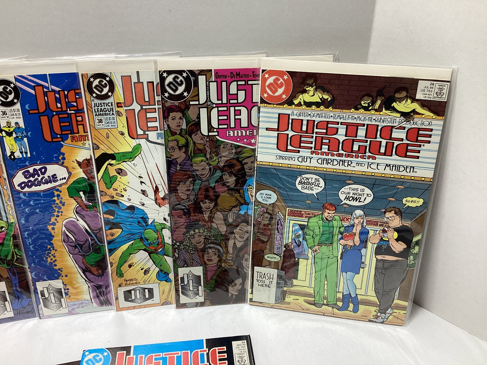 13 Justice League of America DC Comic Books - 2