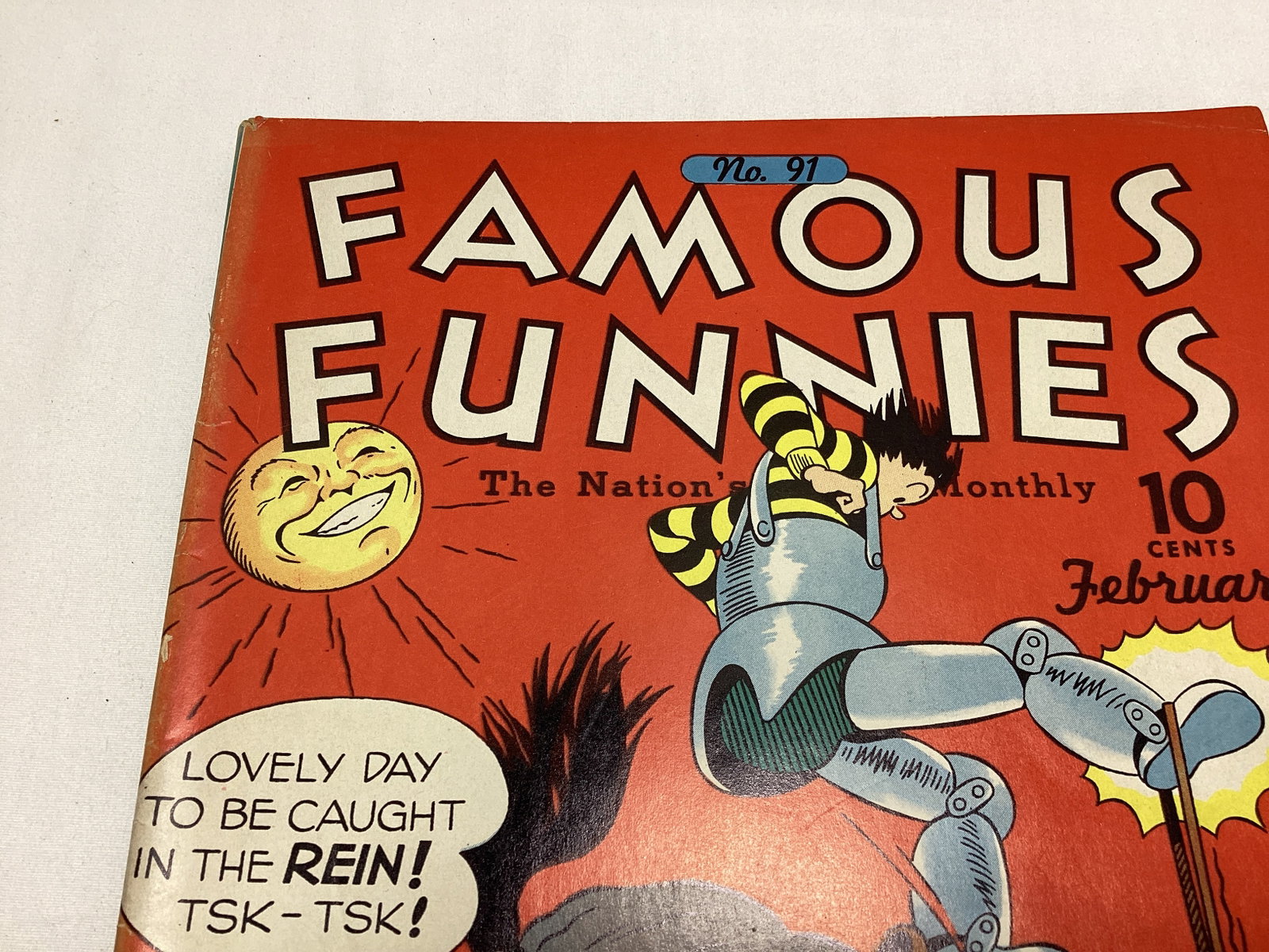 Famous Funnies 91 Comic Book - 2