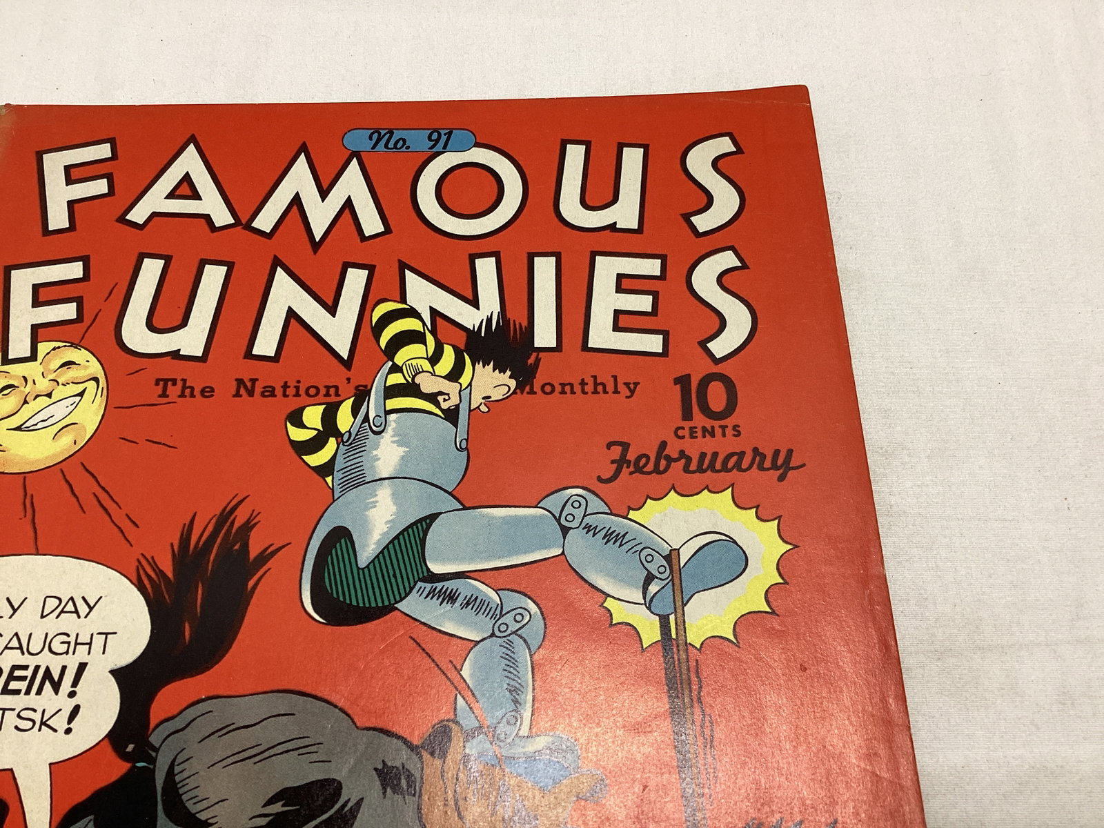 Famous Funnies 91 Comic Book - 3