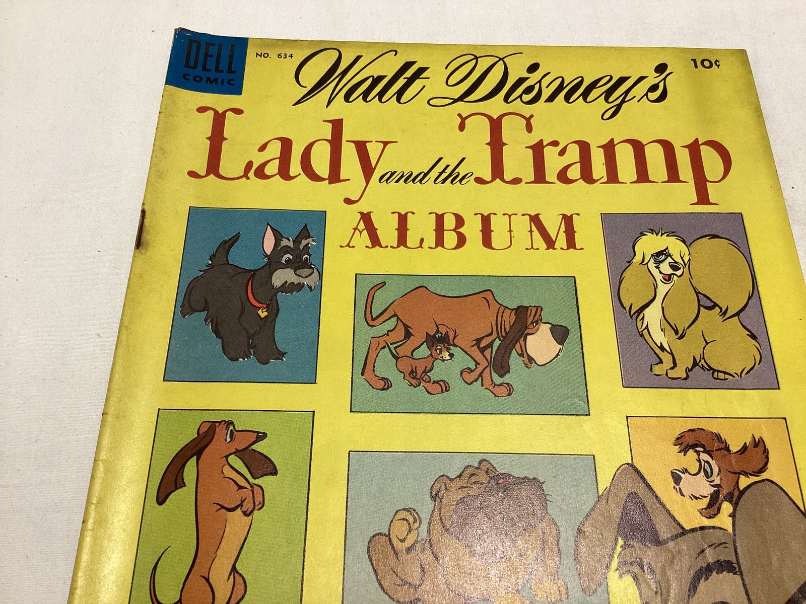 Dell Four Color 634 Walt Disney's Lady and the Tramp Album Comic Book - 2