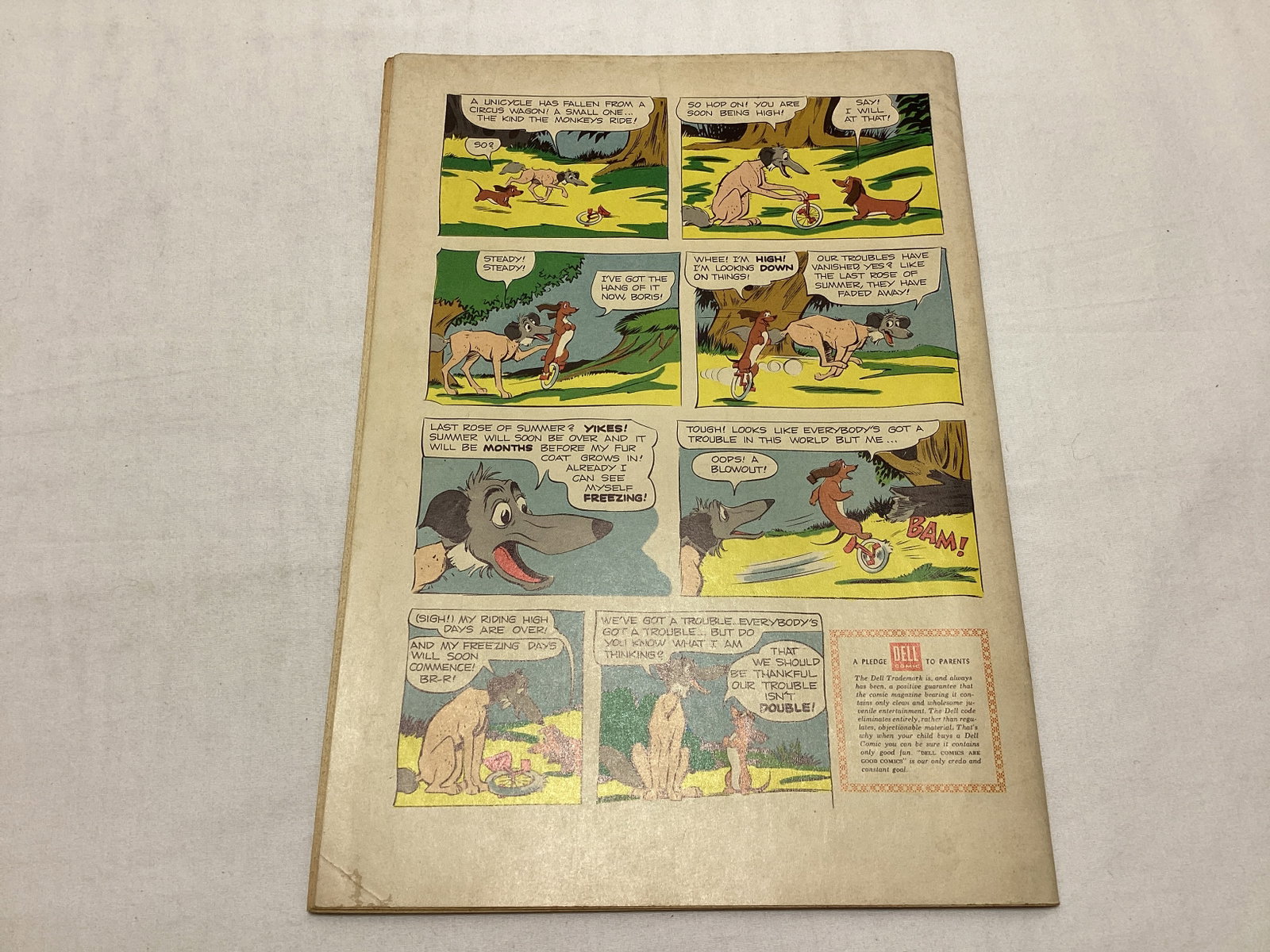 Dell Four Color 634 Walt Disney's Lady and the Tramp Album Comic Book - 8
