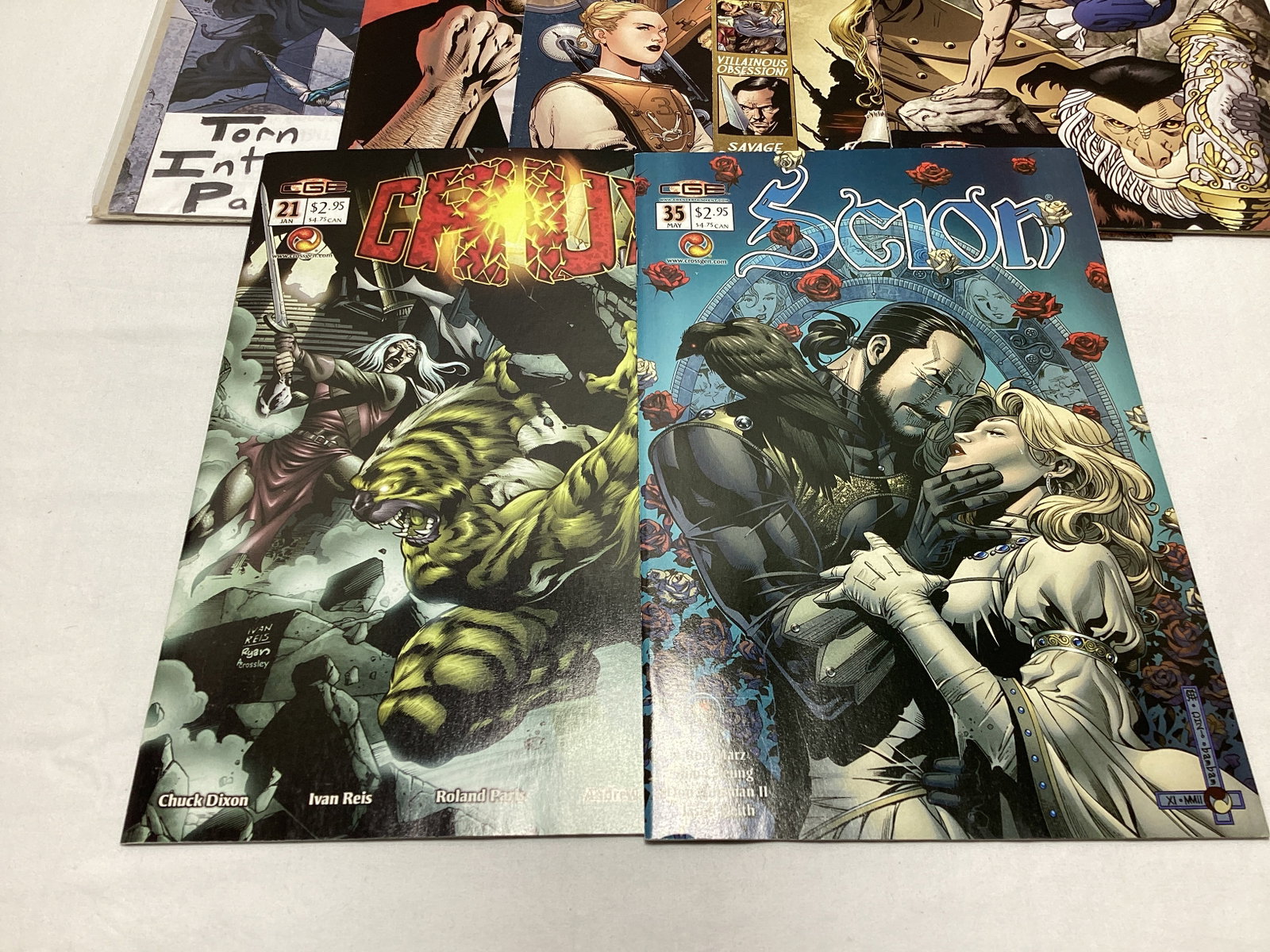 Seven CrossGen Comic Books - 2