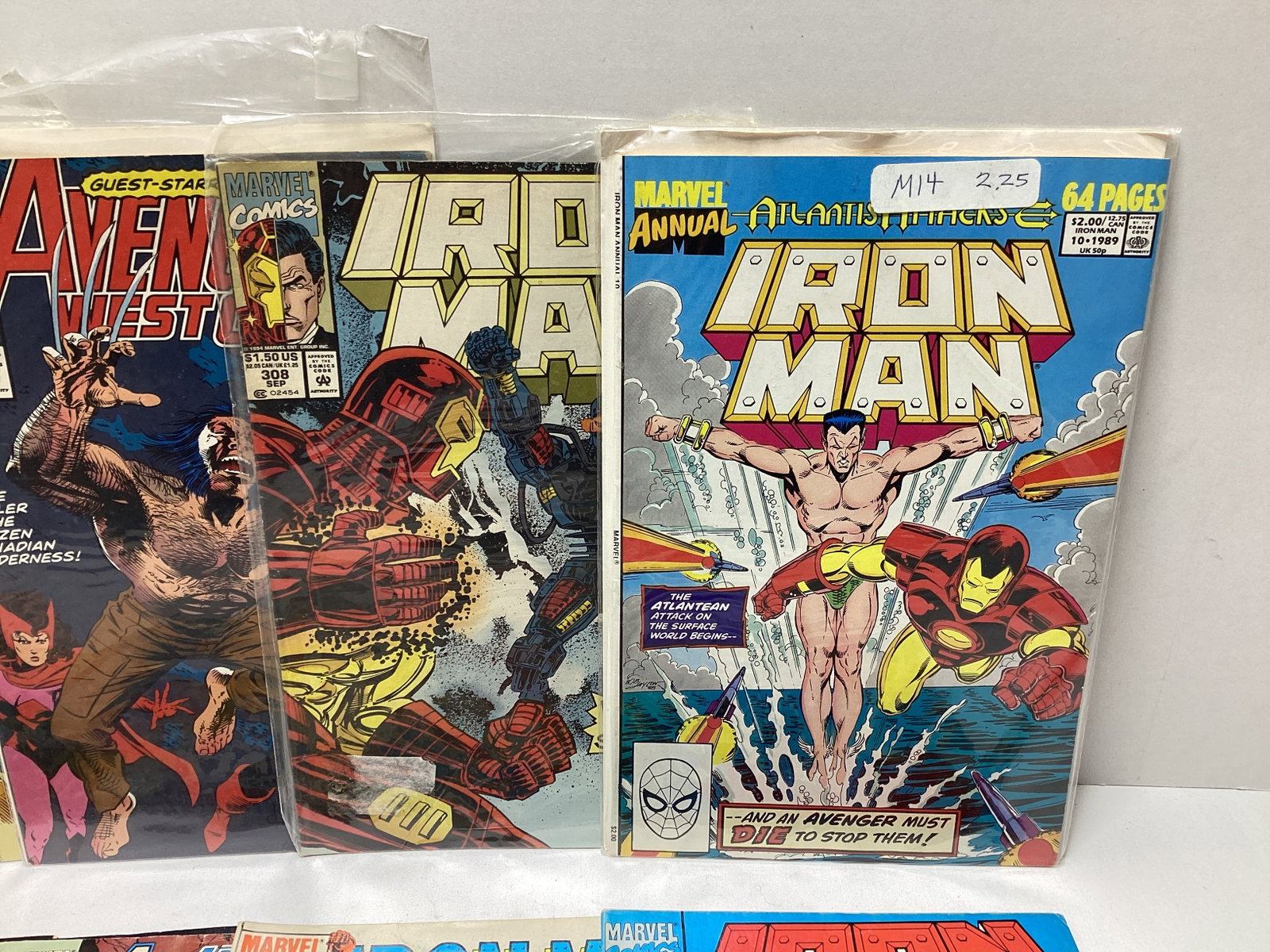 Nine Marvel Comic Books - 2