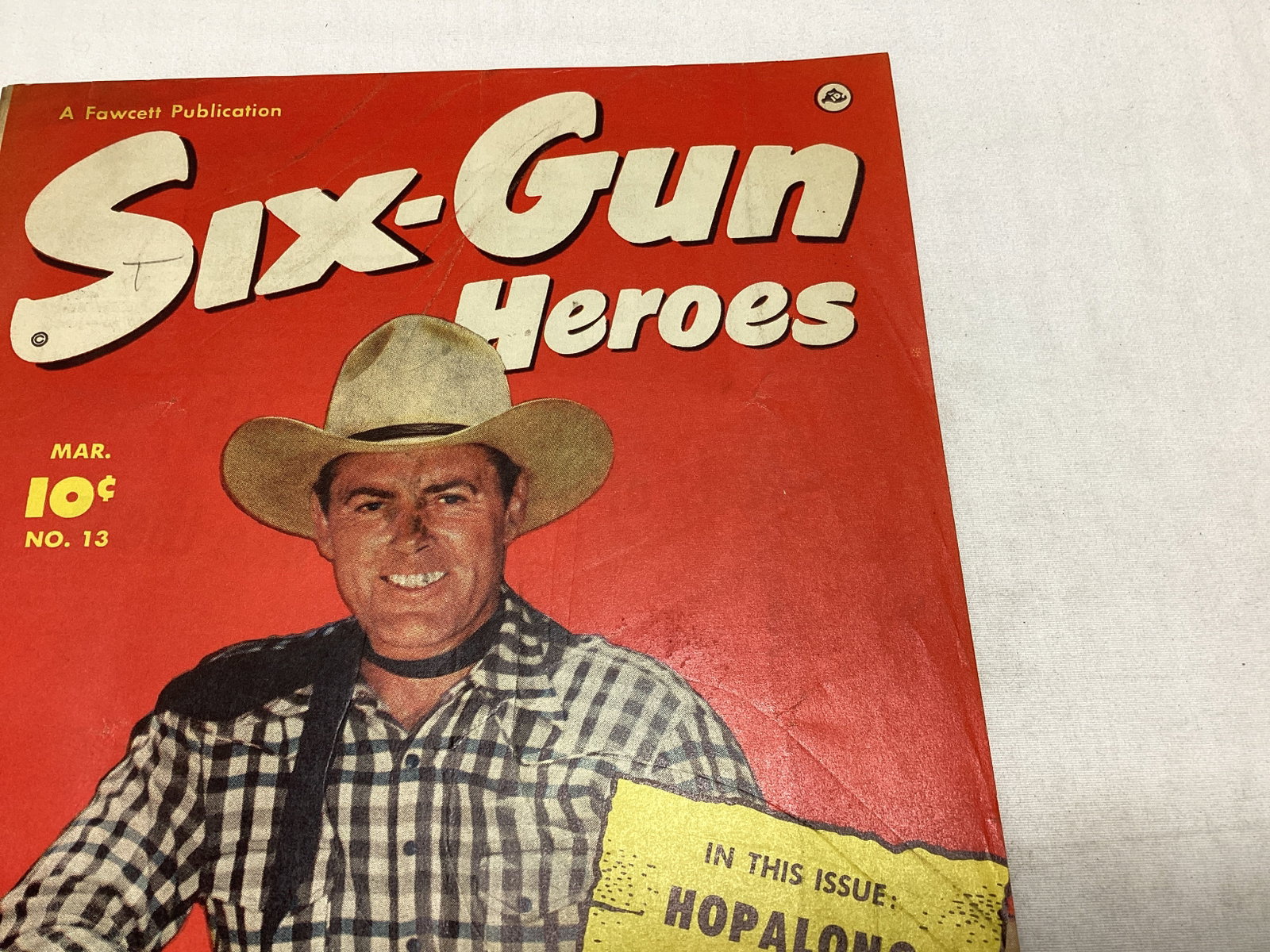 Six Gun Heroes 13 Fawcett Western Comic Book - 3