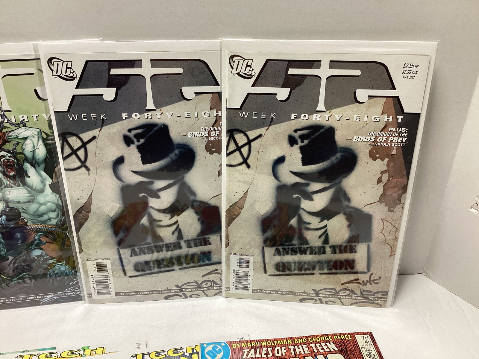 Nine DC Comic Books - 2
