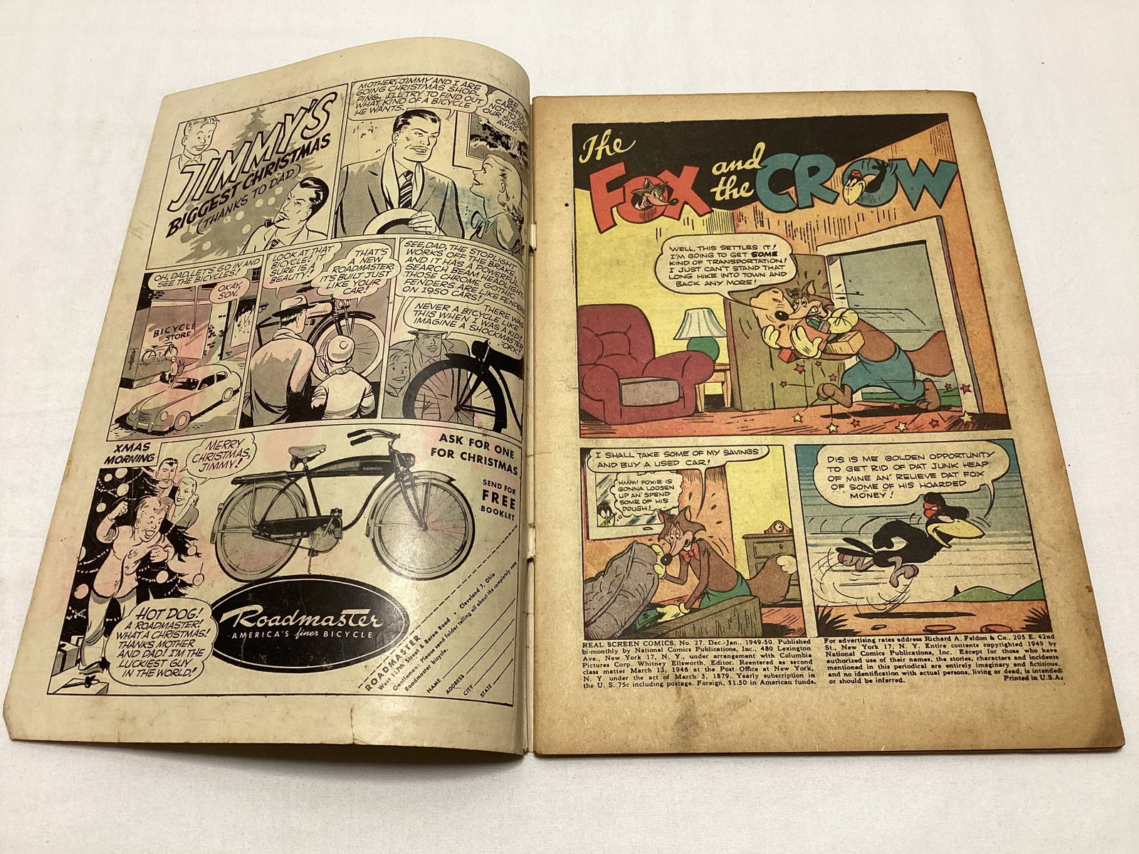 Real Screen Comics 27 DC Comic Book - 6