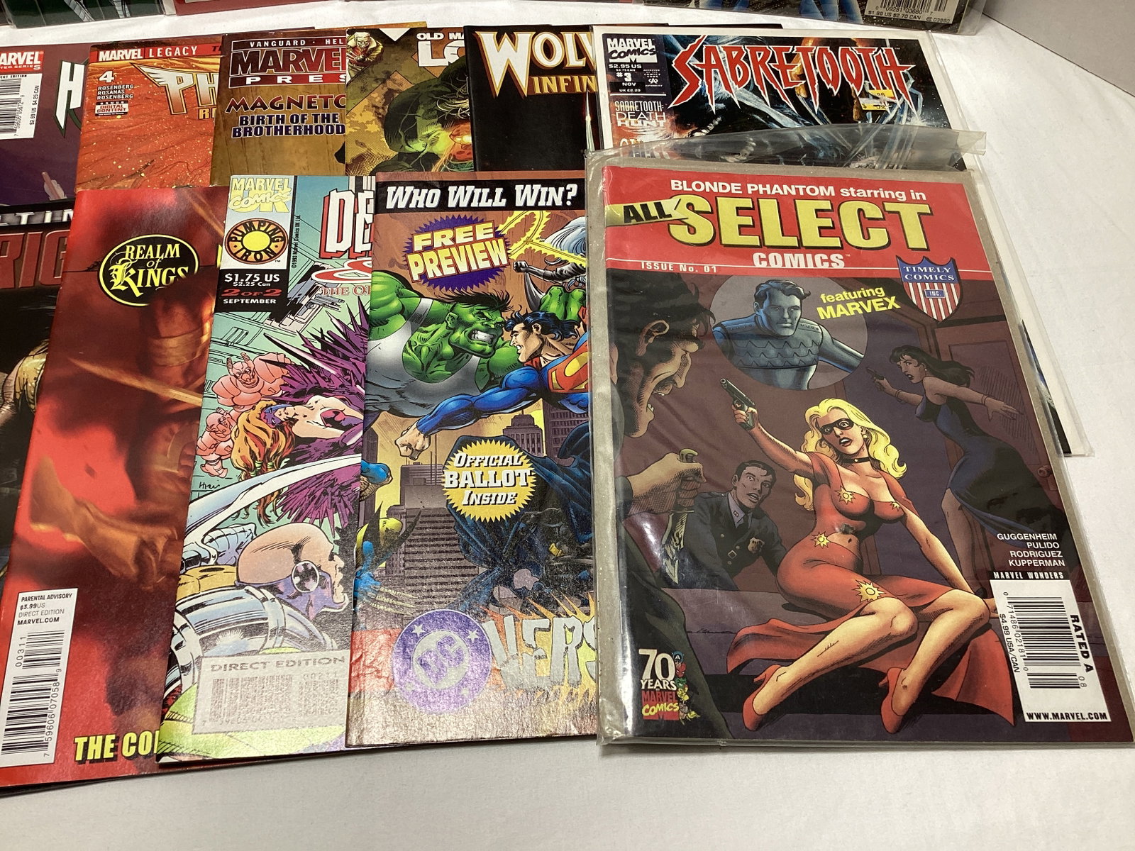 Marvel Comic Books - 4