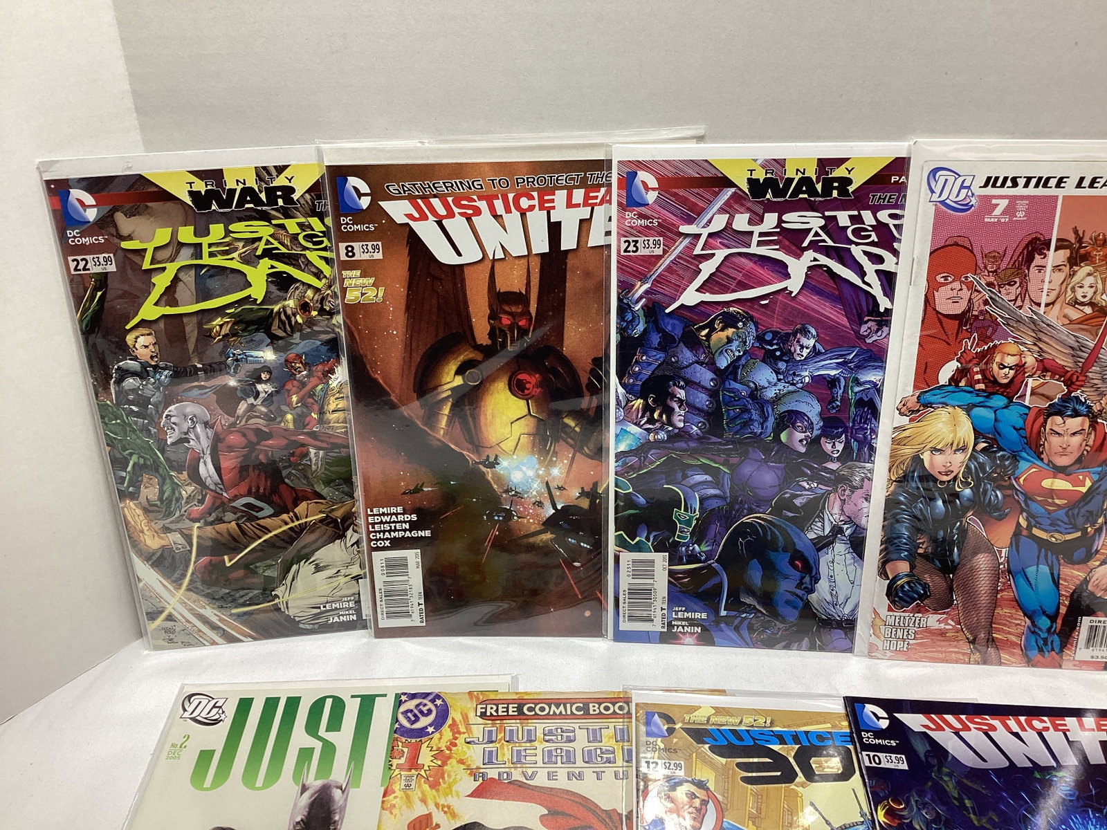 Nine Justice League DC Comic Books - 3