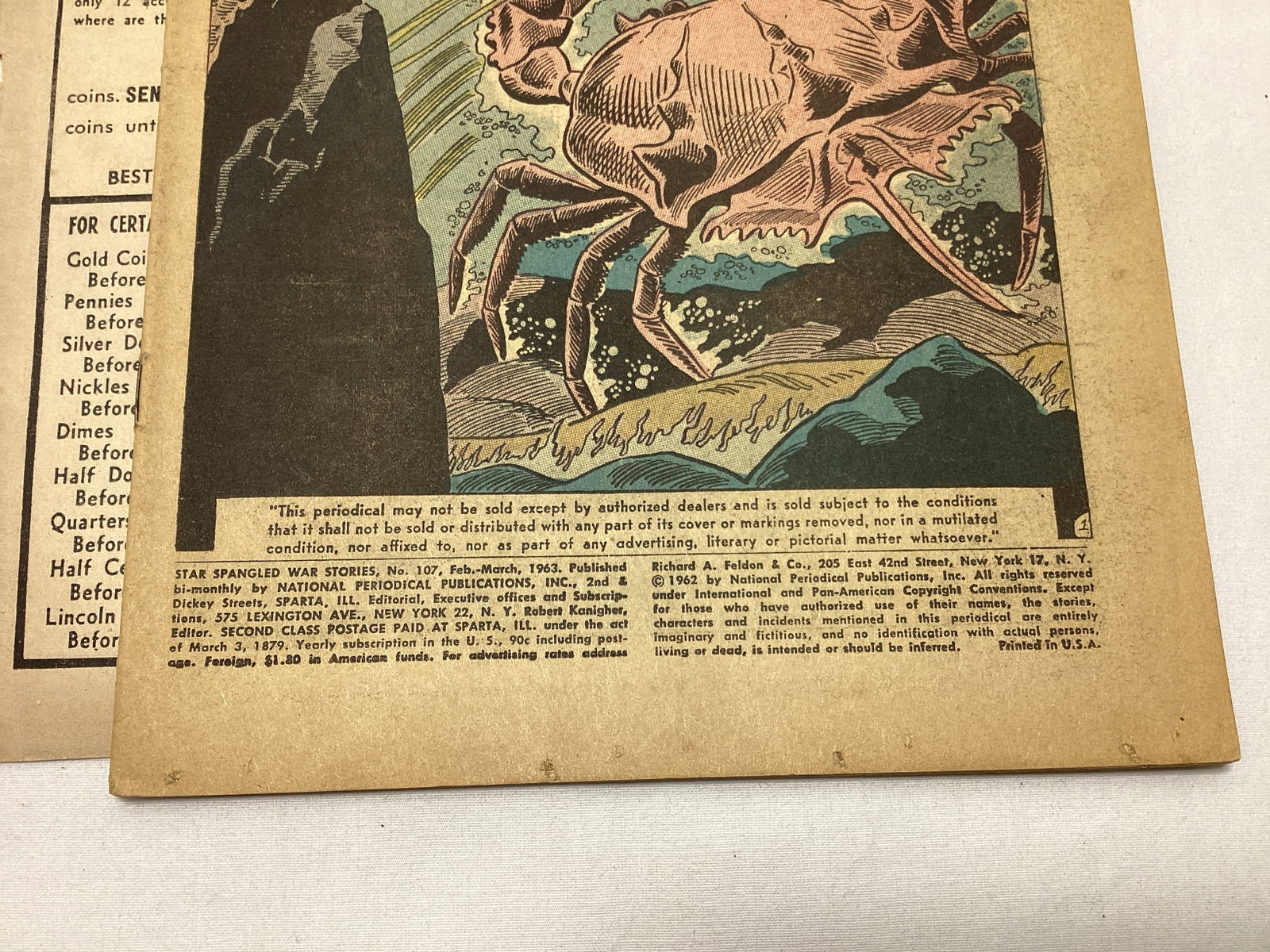 Star Spangled War Stories 107 DC Comic Book - 7