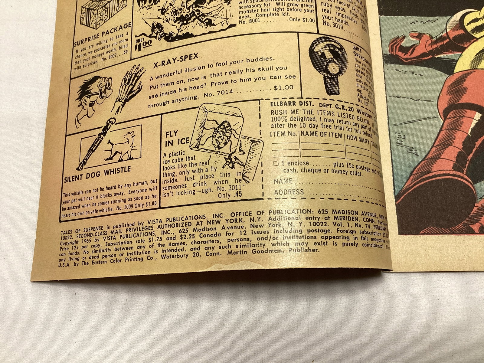 Tales of Suspense 74 Marvel Comic Books - 7
