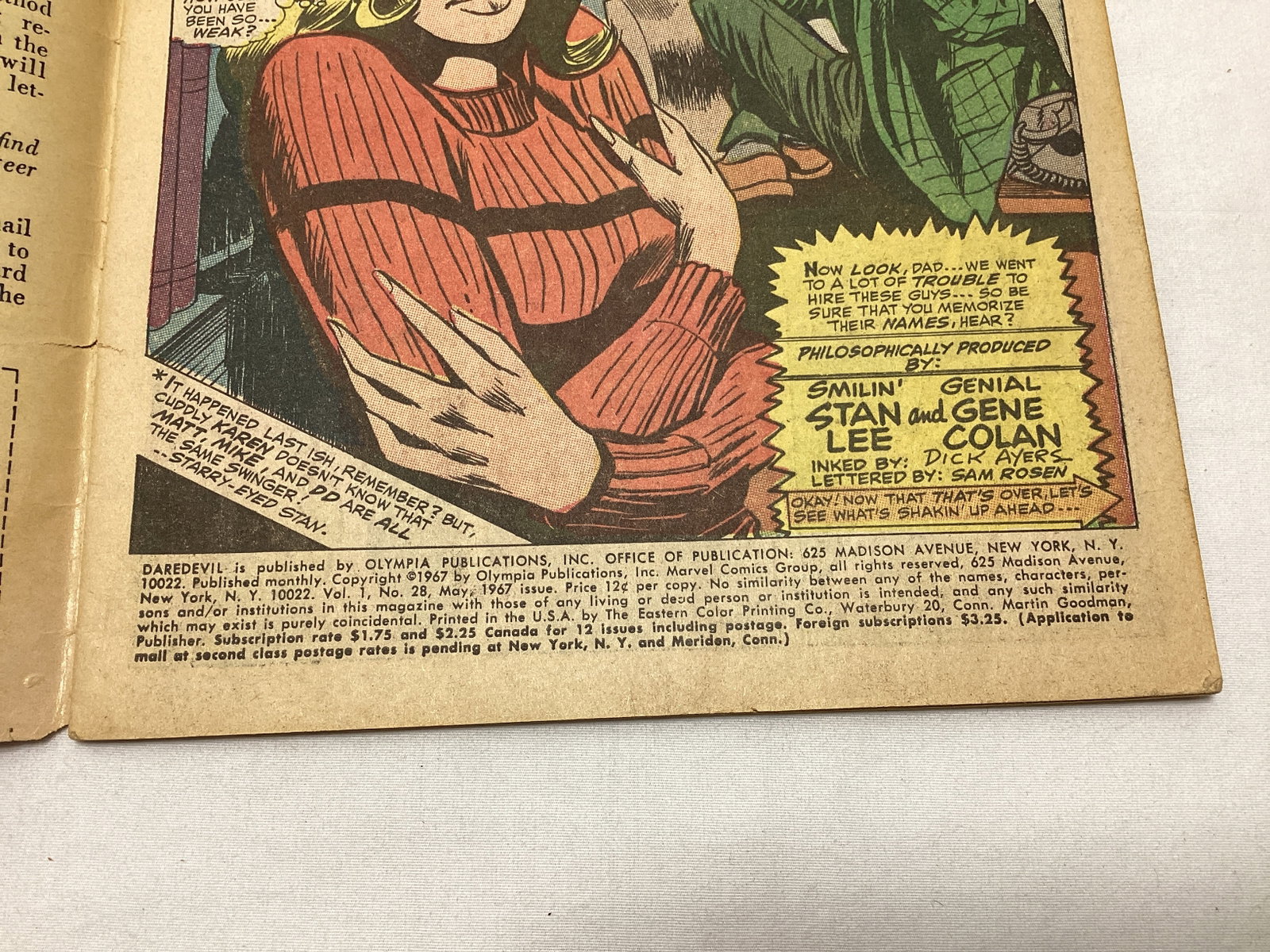 Daredevil 28 Marvel Comic Book - 7