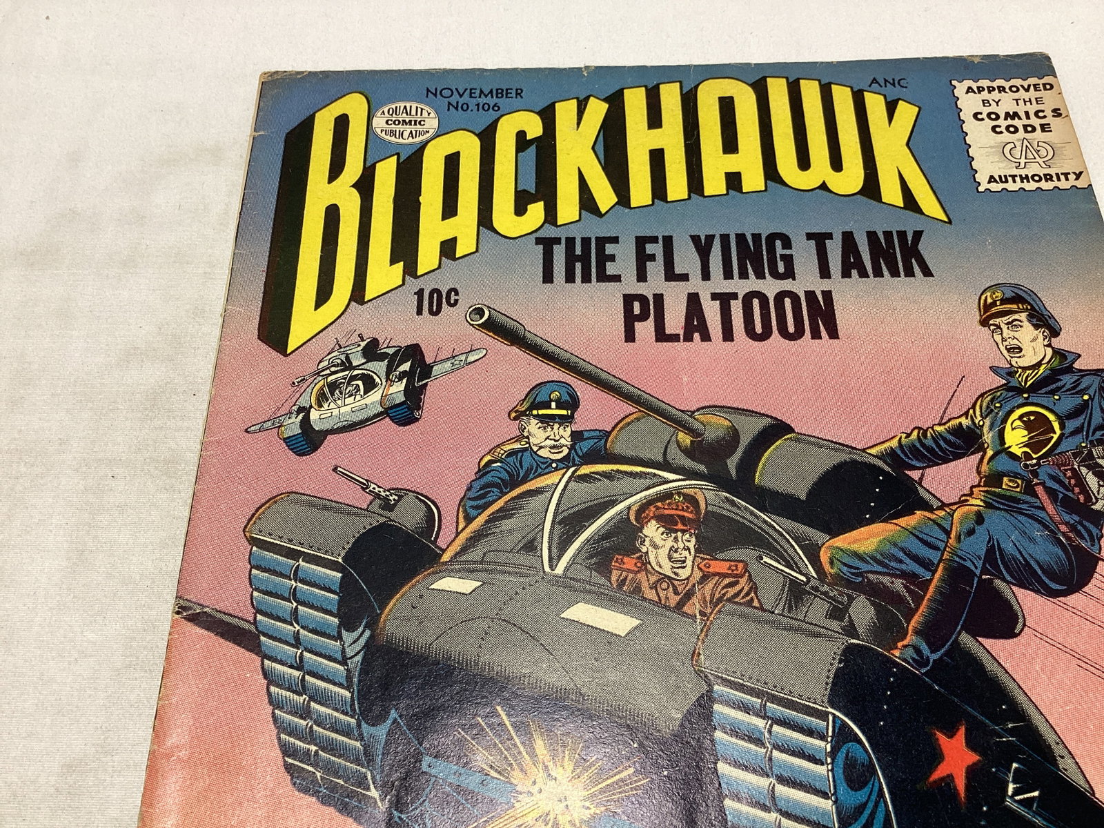 Blackhawk 106 Quality Comic Book - 2